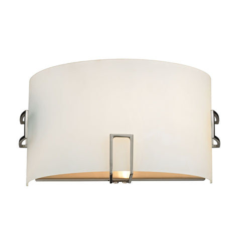 11"w Brushed Nickel Wall Sconce
