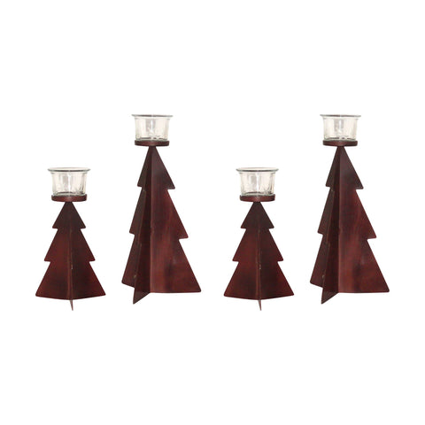 Holiday Set of 4 Tree Lighting: 2 Sm-2Lg Accessories Pomeroy 