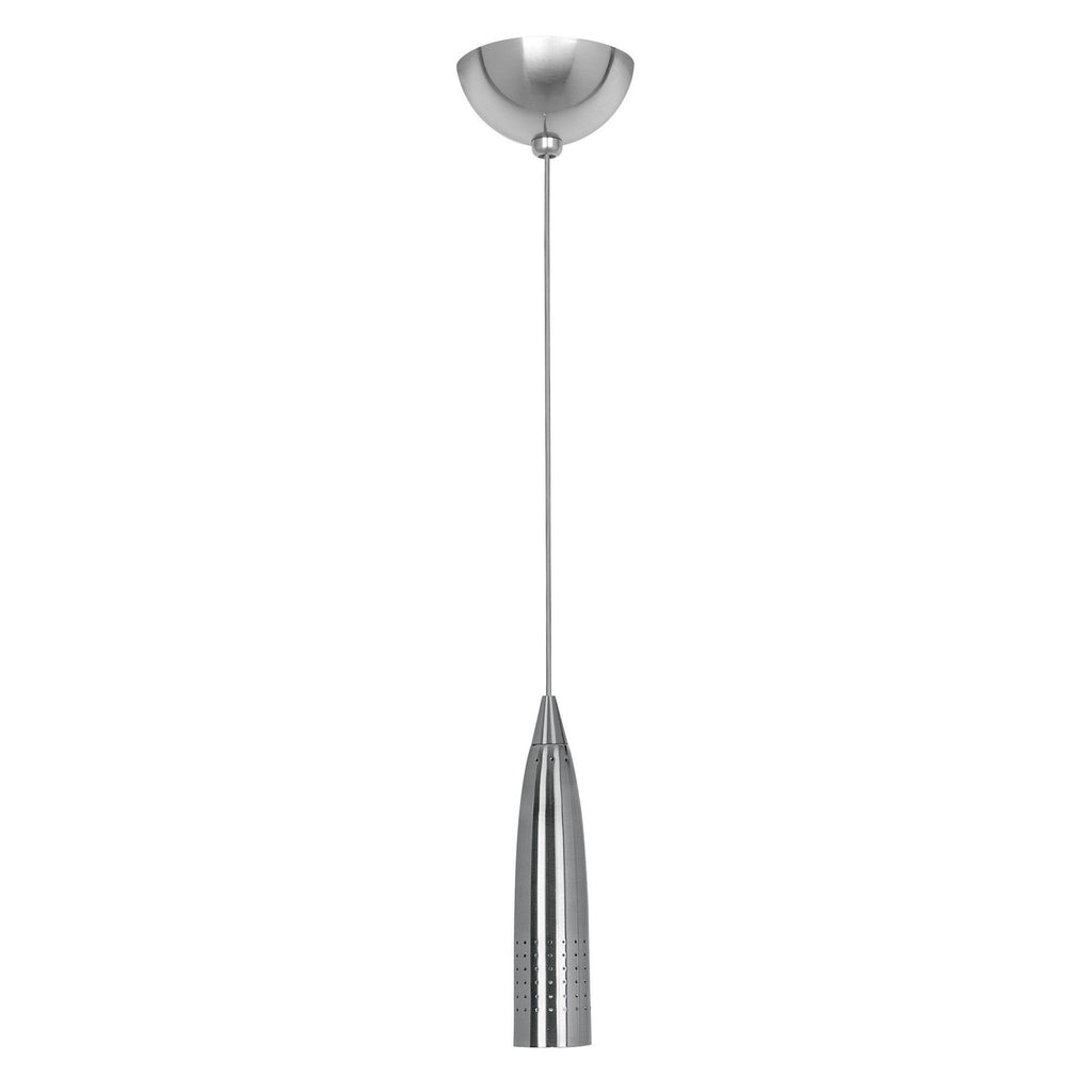 Odyssey 1-Light LED Pendant - Brushed Steel Ceiling Access Lighting 