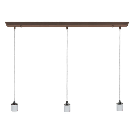 Trinity 3-Light Bar Pendant Assembly - Oil Rubbed Bronze Ceiling Access Lighting 