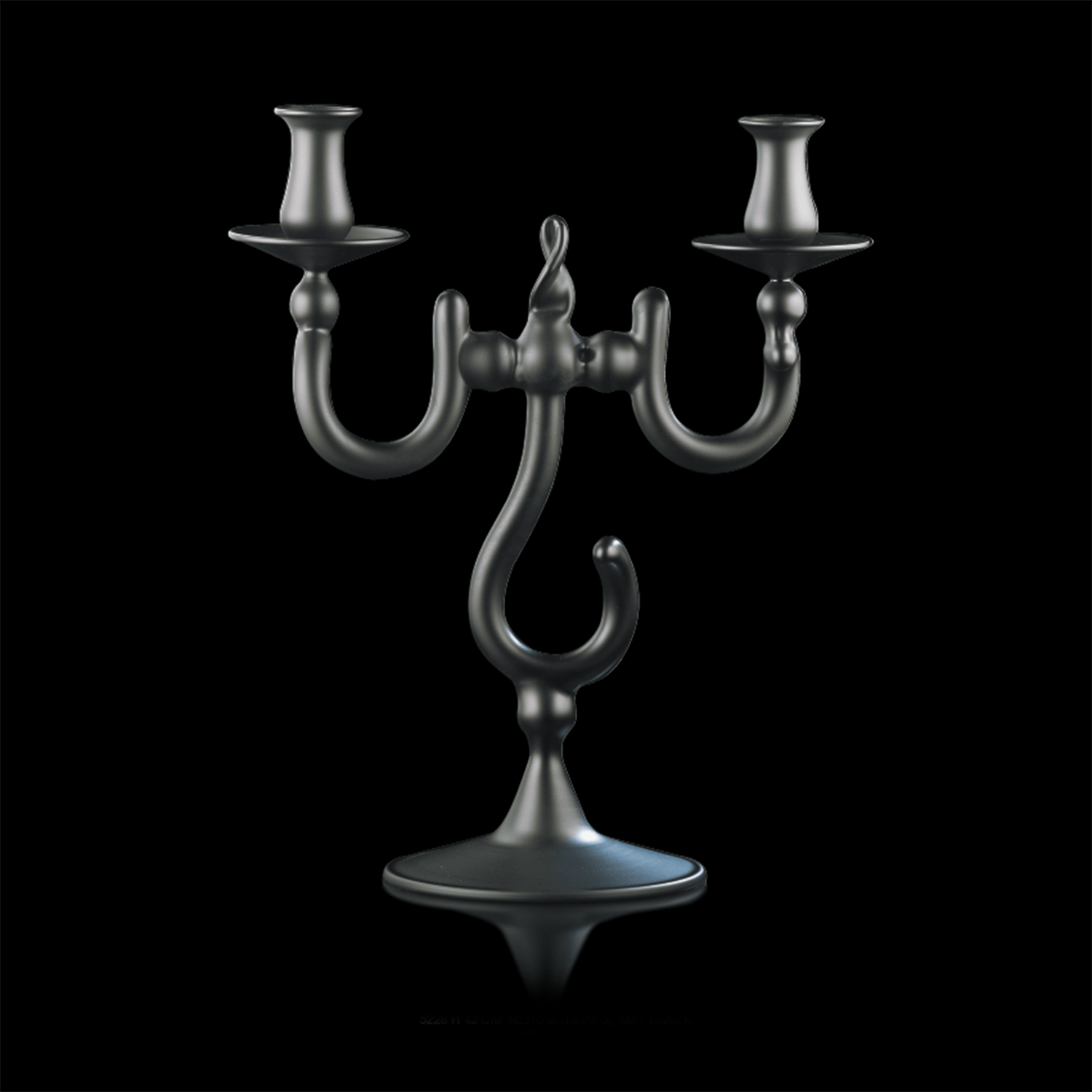 Arte di Murano Candlestick Node 2 Flames Decor Accessories Arte di Murano 