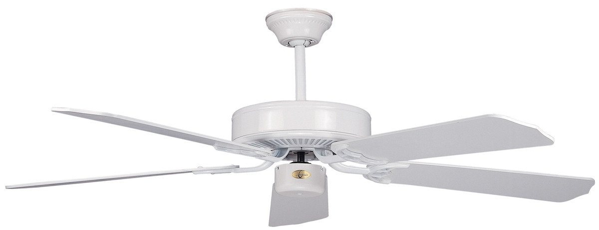52" California Home Collection Ceiling Fan - White Fans Concord Fans 