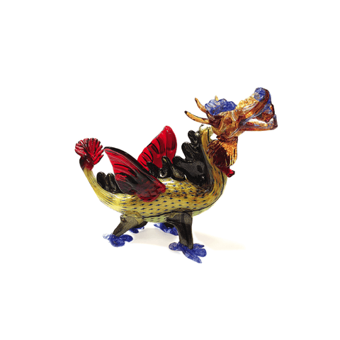 Arte di Murano Dragon Blown Multicolor / Oro Decor Accessories Arte di Murano 