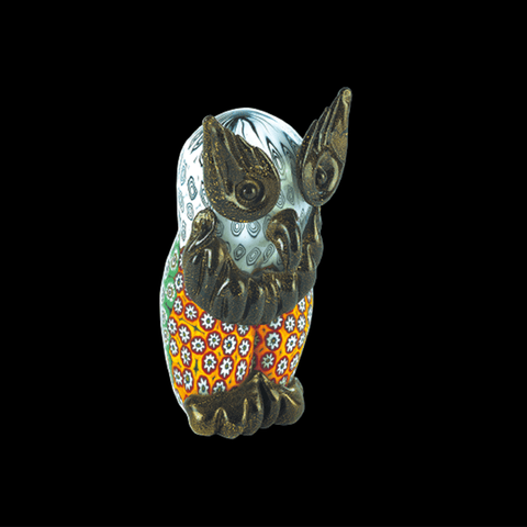 Arte di Murano Owl With Murrine Decor Accessories Arte di Murano 