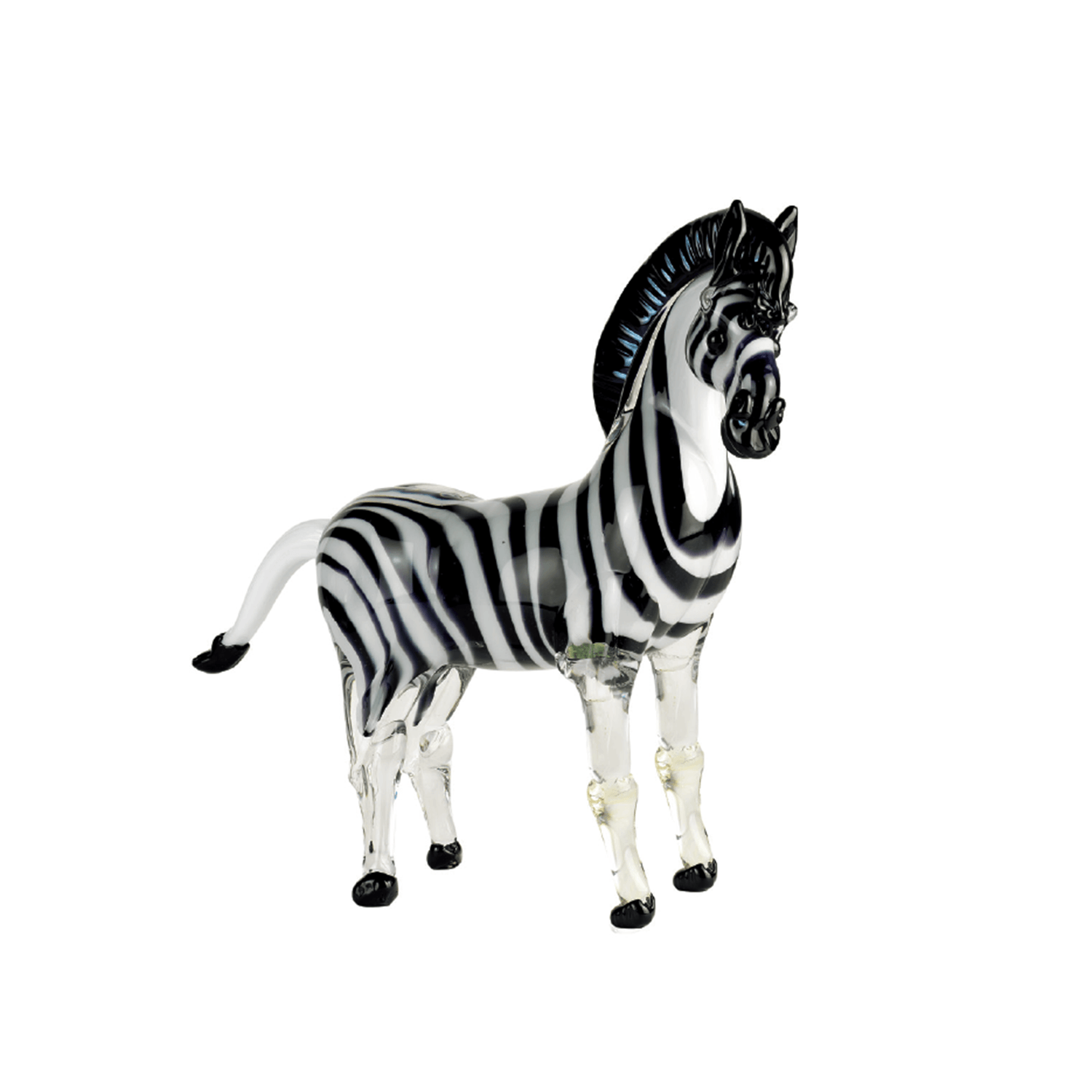 Arte di Murano Small Zebra Decor Accessories Arte di Murano 