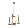 Axis 4-Light Pendant in Light Wood Ceiling Elk Lighting 