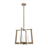 Axis 4-Light Pendant in Light Wood Ceiling Elk Lighting 