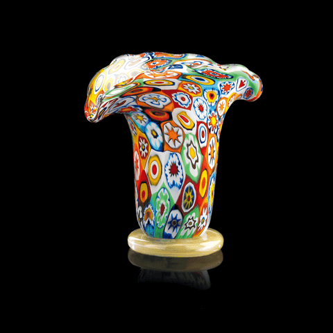 Arte di Murano Vase With Murrine Decor Accessories Arte di Murano 