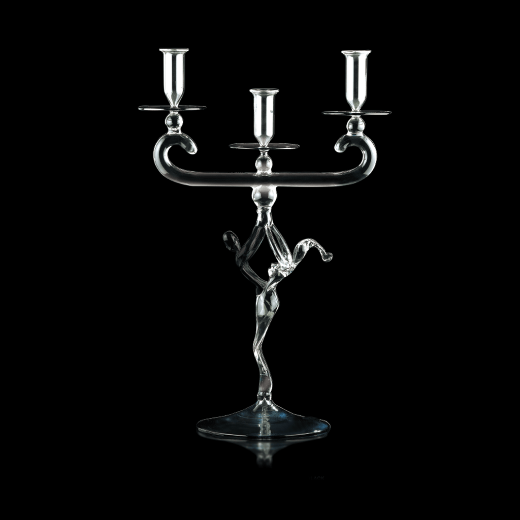 Arte di Murano Candlestick 3 Lovers Flames Decor Accessories Arte di Murano 