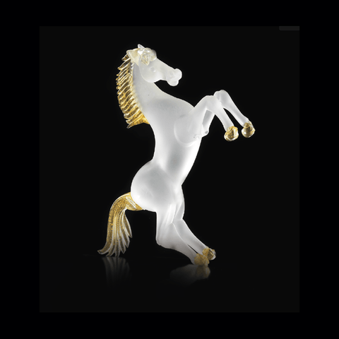 Arte di Murano Medium Satin Horse Standing Decor Accessories Arte di Murano 