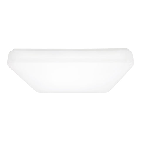 Vitus Small LED Square Ceiling Flush Mount - White CEILING Sea Gull Lighting 