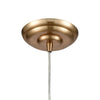 Ravette 1 Pendant Satin Brass Ceiling Elk Lighting 