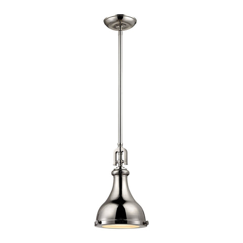 Rutherford Pendant In Polished Nickel Ceiling Elk Lighting 