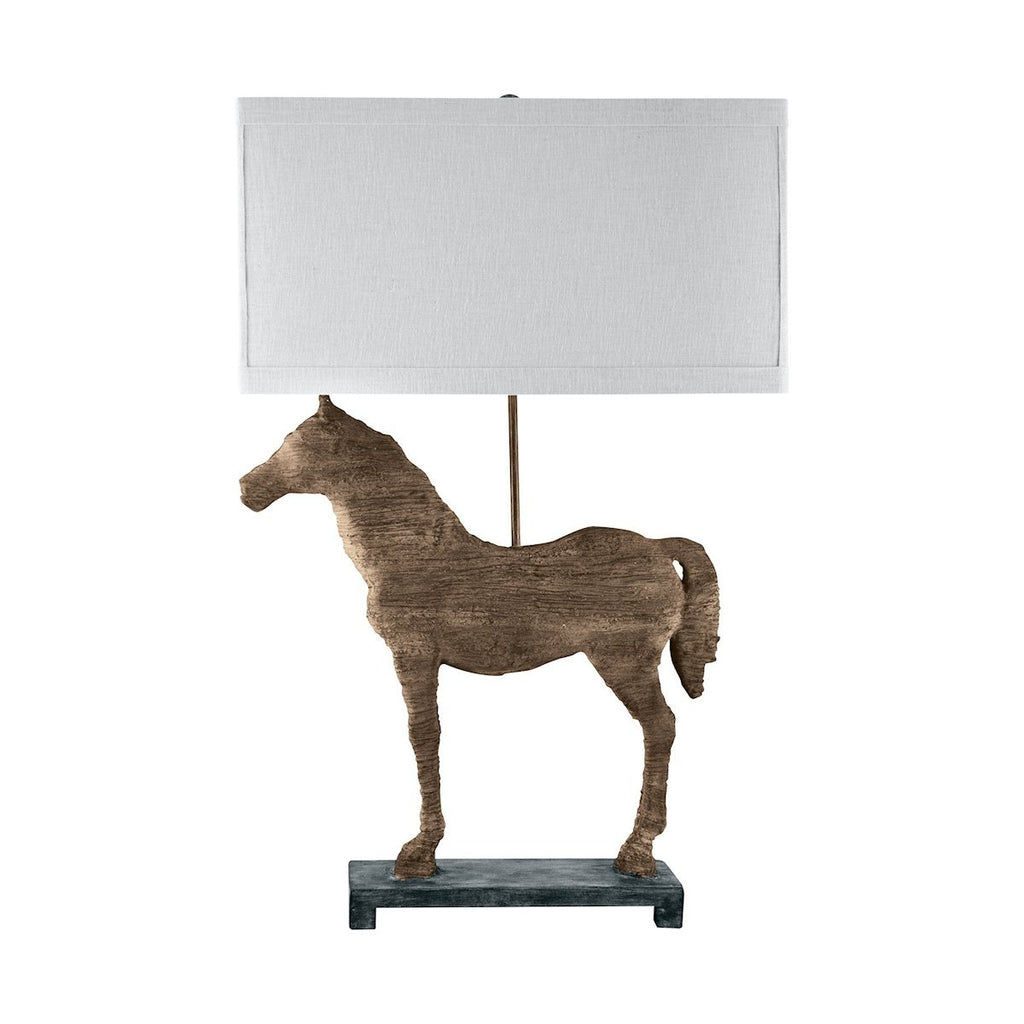 Carved Horse Table Lamp Lamps Dimond Lighting 