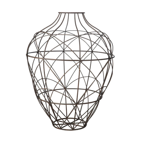 Wire Vessel In Russet - Small Accessories Dimond Home 