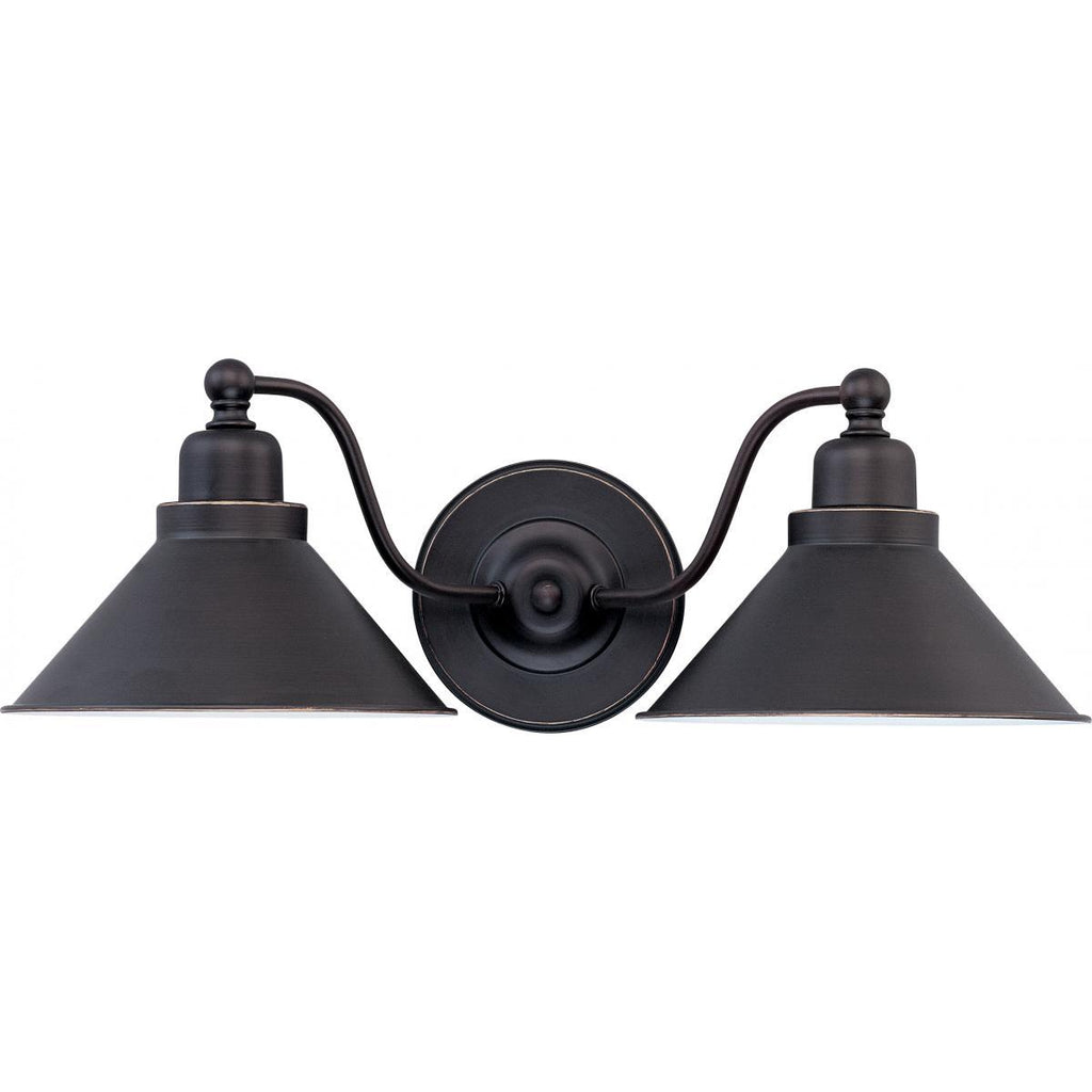 Bridgeview 2 Light Wall Sconce Wall Nuvo Lighting 