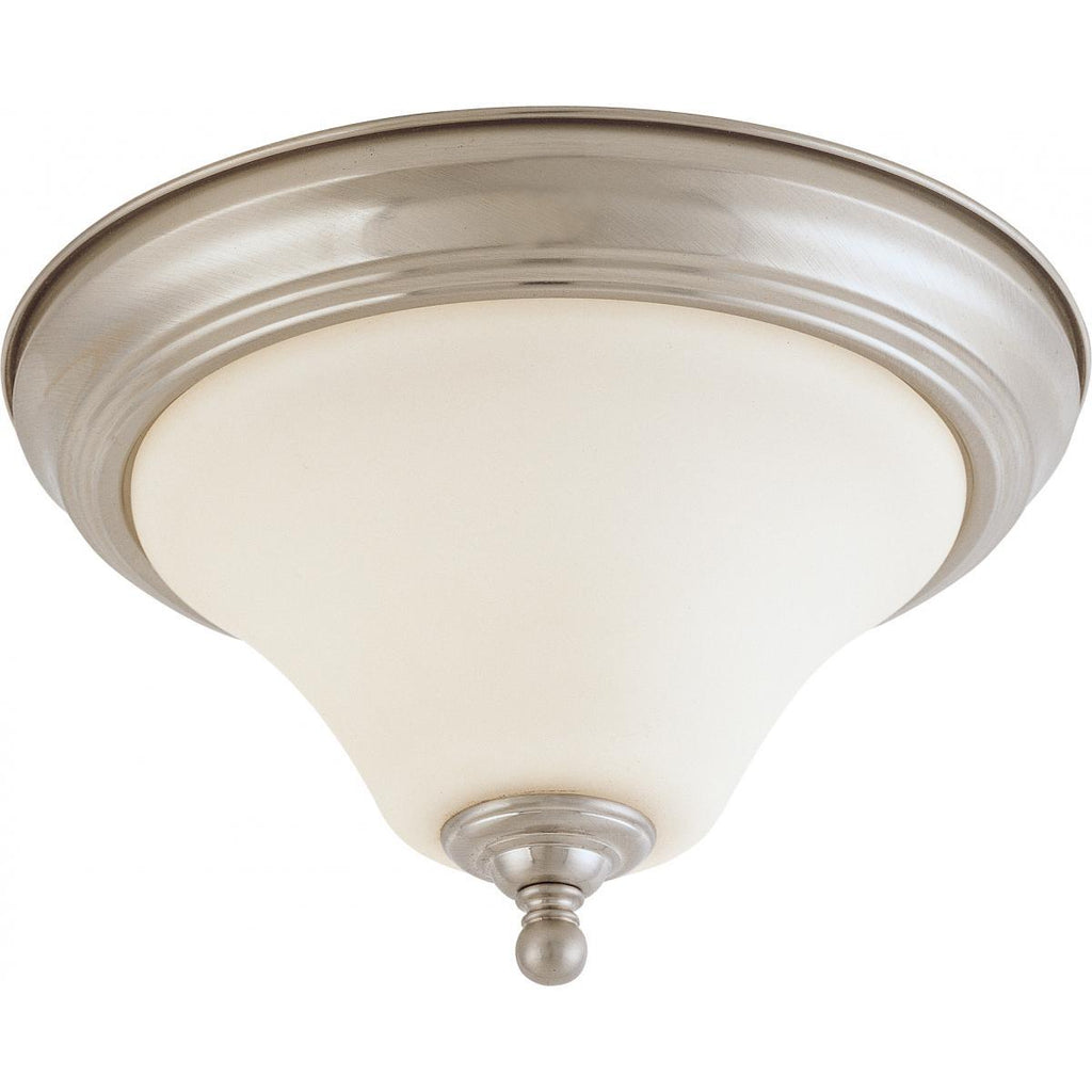 Dupont Brushed Nickel Flush Mount - 3 Size Options Ceiling Nuvo Lighting 11" 