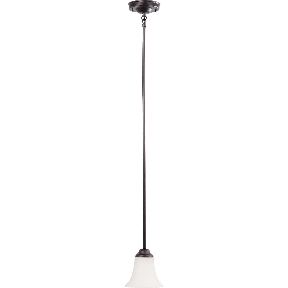 Dupont Mini Pendant with Satin White Glass Ceiling Nuvo Lighting 