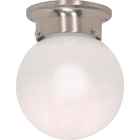 6" Ceiling Mount White Ball Ceiling Nuvo Lighting 