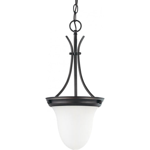 10" Pendant with Frosted White Glass Ceiling Nuvo Lighting 