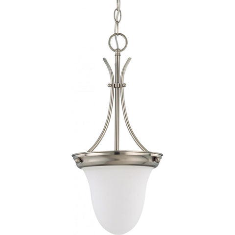 10" Pendant with Frosted White Glass Ceiling Nuvo Lighting 