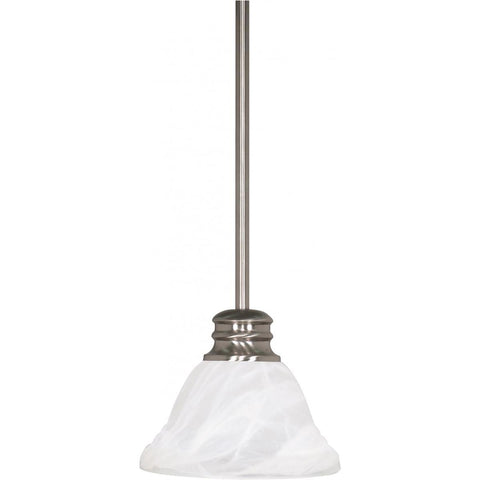 Empire 7" Mini Pendant with Hang Straight Canopy Ceiling Nuvo Lighting 