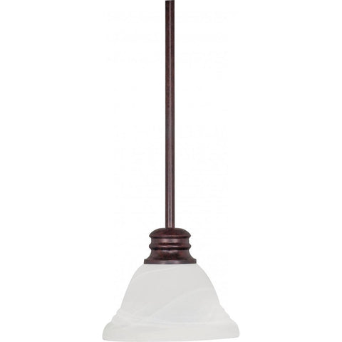 Empire 7" Mini Pendant with Hang Straight Canopy Ceiling Nuvo Lighting 
