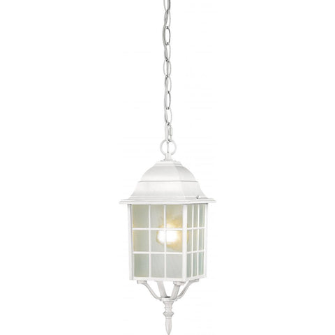 Adams 16" Outdoor Hanging with Frosted Glass Outdoor Nuvo Lighting 