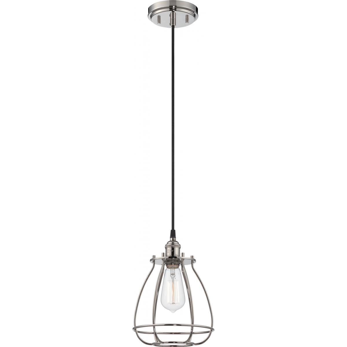 Vintage Caged Pendant Vintage Lamp Included Ceiling Nuvo Lighting 