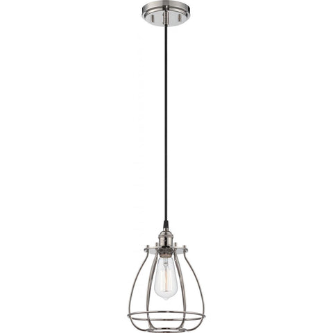 Vintage Caged Pendant Vintage Lamp Included Ceiling Nuvo Lighting 