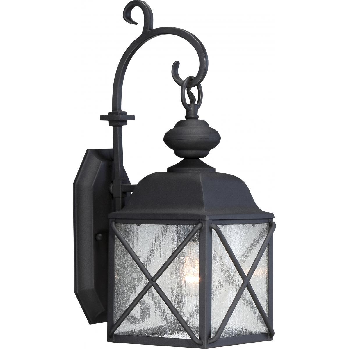 Wingate 6" Outdoor Wall Fixture with Clear Seed Glass Outdoor Nuvo Lighting 