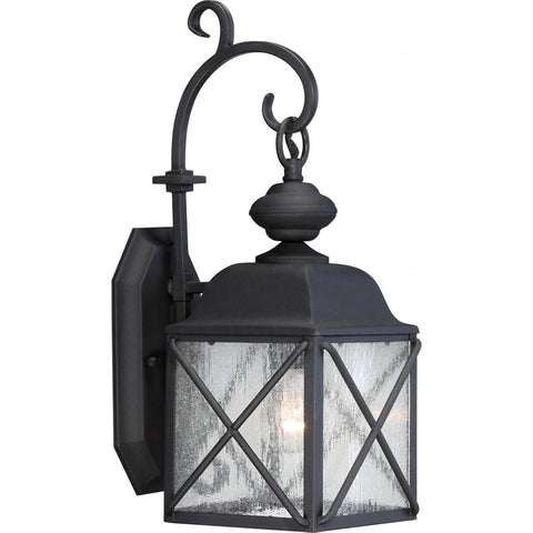 Wingate 6" Outdoor Wall Fixture with Clear Seed Glass Outdoor Nuvo Lighting 