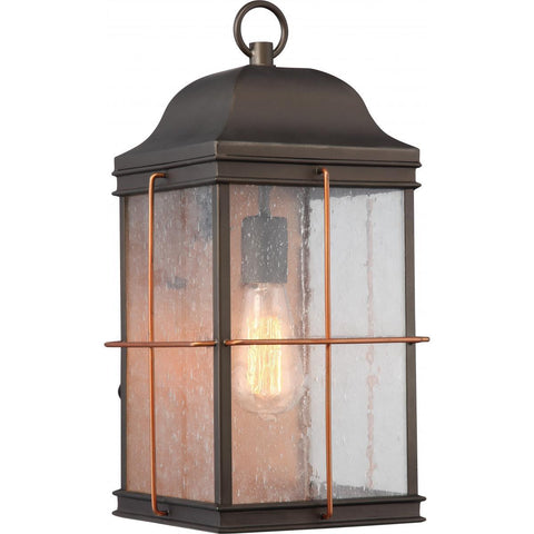 Howell 1 Light Large Outdoor Wall Fixture with 60w Vintage Lamp Included Outdoor Nuvo Lighting 