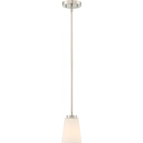 Nome Pendant Fixture Brushed Nickel Finish Ceiling Nuvo Lighting 