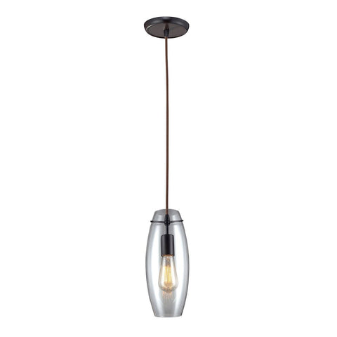 Menlow Park Pendant In Oil Rubbed Bronze Ceiling Elk Lighting 