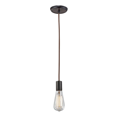 Menlow Park Pendant In Oil Rubbed Bronze Ceiling Elk Lighting 