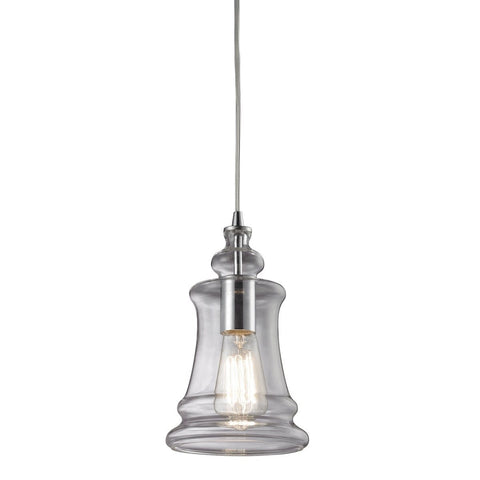 Menlow Park Pendant In Polished Chrome Ceiling Elk Lighting 