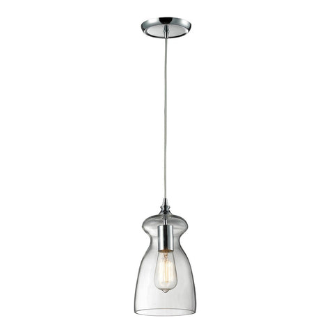 Menlow Park Pendant In Polished Chrome Ceiling Elk Lighting 