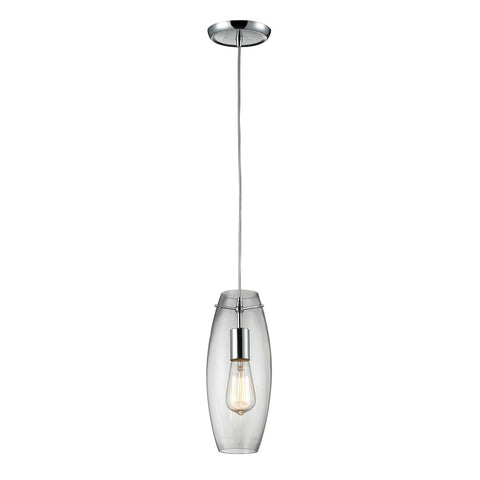 Menlow Park Pendant In Polished Chrome Ceiling Elk Lighting 