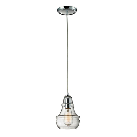 Menlow Park Pendant In Polished Chrome Ceiling Elk Lighting 