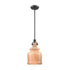 Sheffield 1 Pendant Oil Rubbed Bronze Ceiling Elk Lighting 