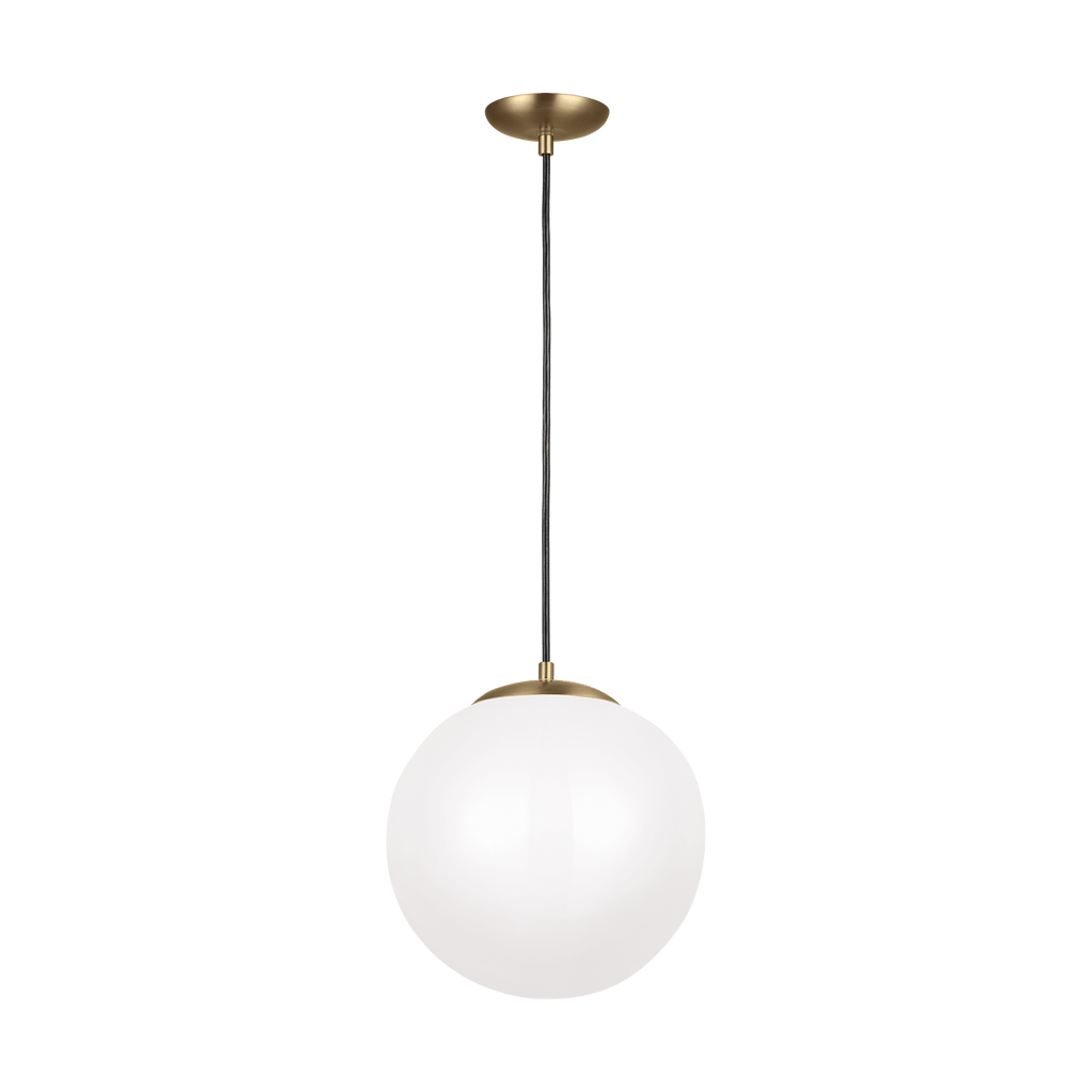 Leo - Hanging Globe Extra Large LED Pendant - Satin Bronze Pendants Sea Gull Lighting 