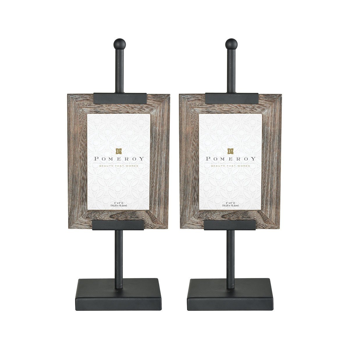 Rockwell Set of 2 4x6in Photo Frame & Easel Accessories Pomeroy 