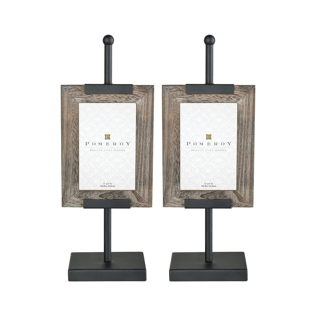 Rockwell Set of 2 4x6in Photo Frame & Easel Accessories Pomeroy 