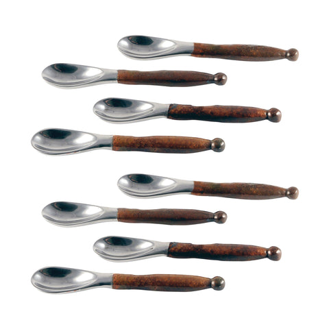 Burnham Set Of 8 Relish Spoons Accessories Pomeroy 