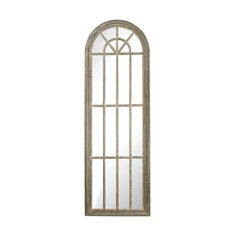 Full Length Arched Window Pane Mirror Mirrors Sterling 