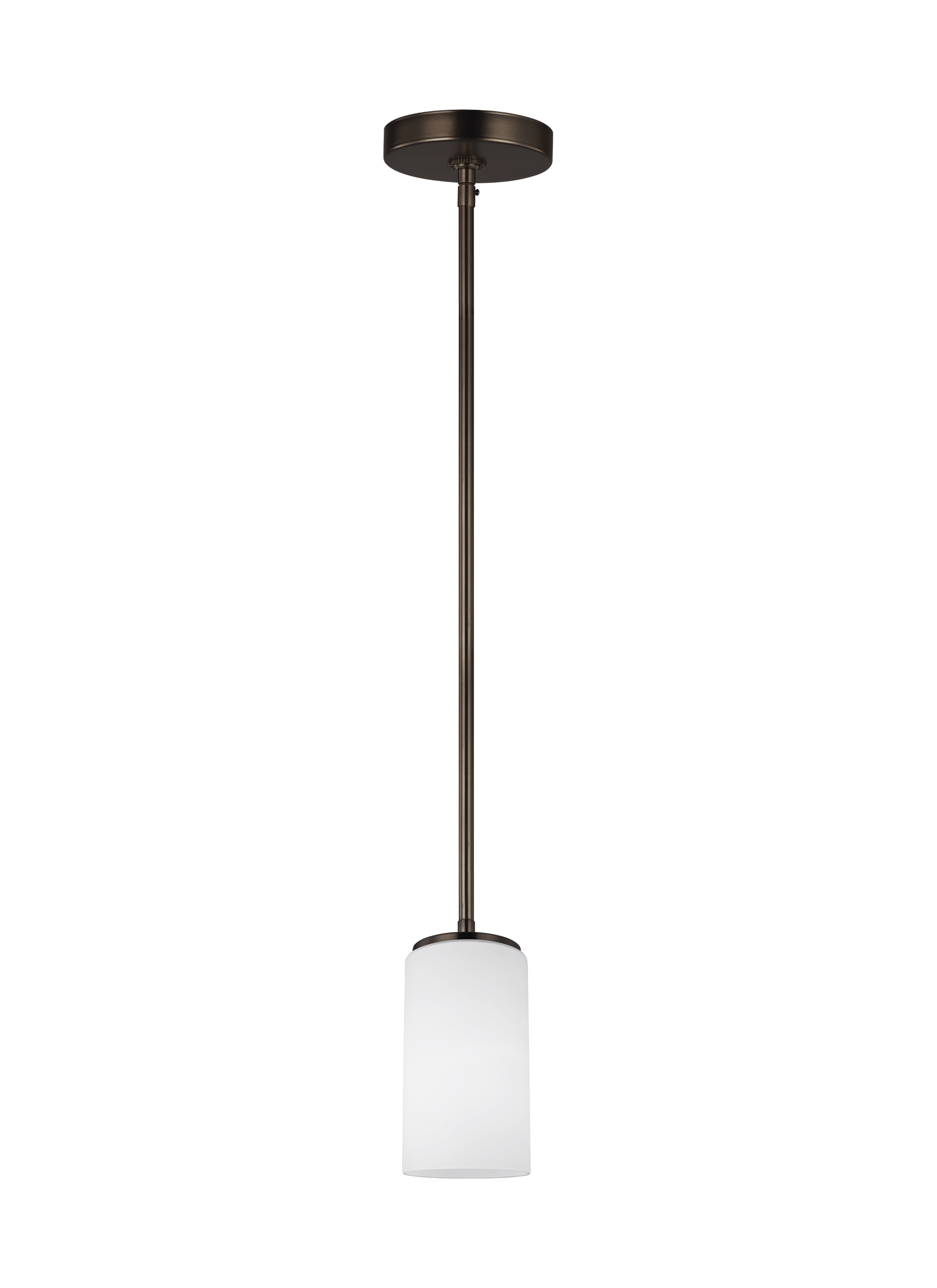 Alturas One Light Mini-LED Pendant - Brushed Oil Rubbed Bronze Pendants Sea Gull Lighting 