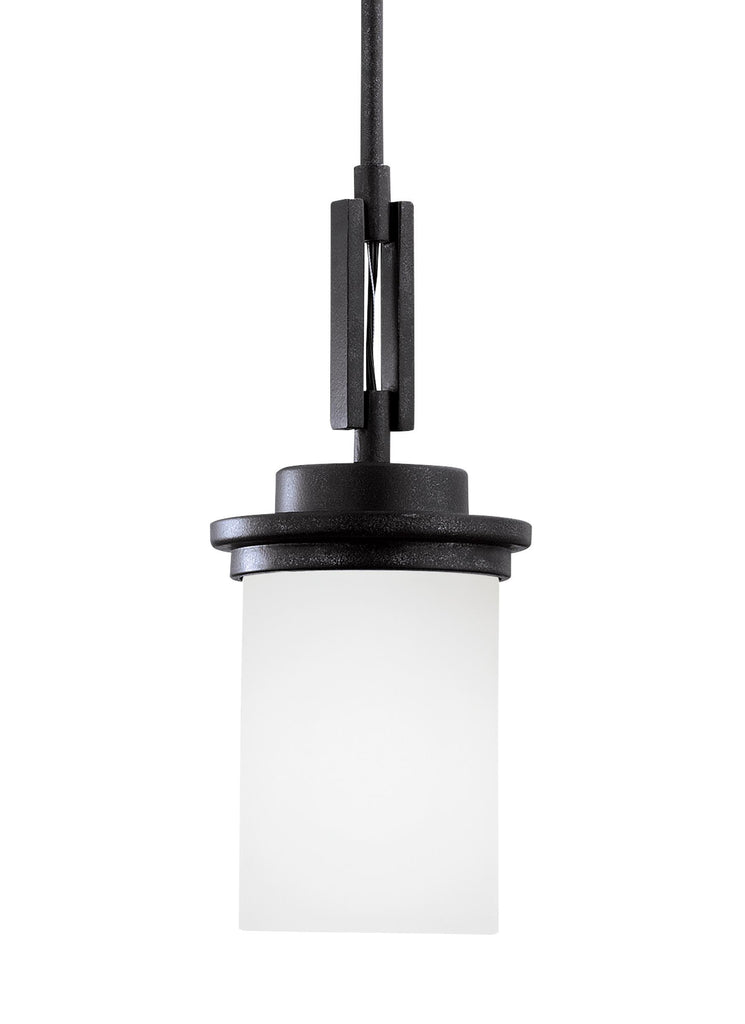 Winnetka One Light Mini-LED Pendant - Blacksmith Pendants Sea Gull Lighting 