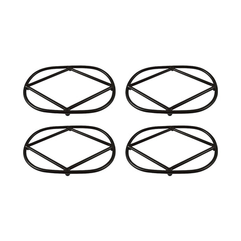 Lex Set of 4 Oval Trivets Accessories Pomeroy 