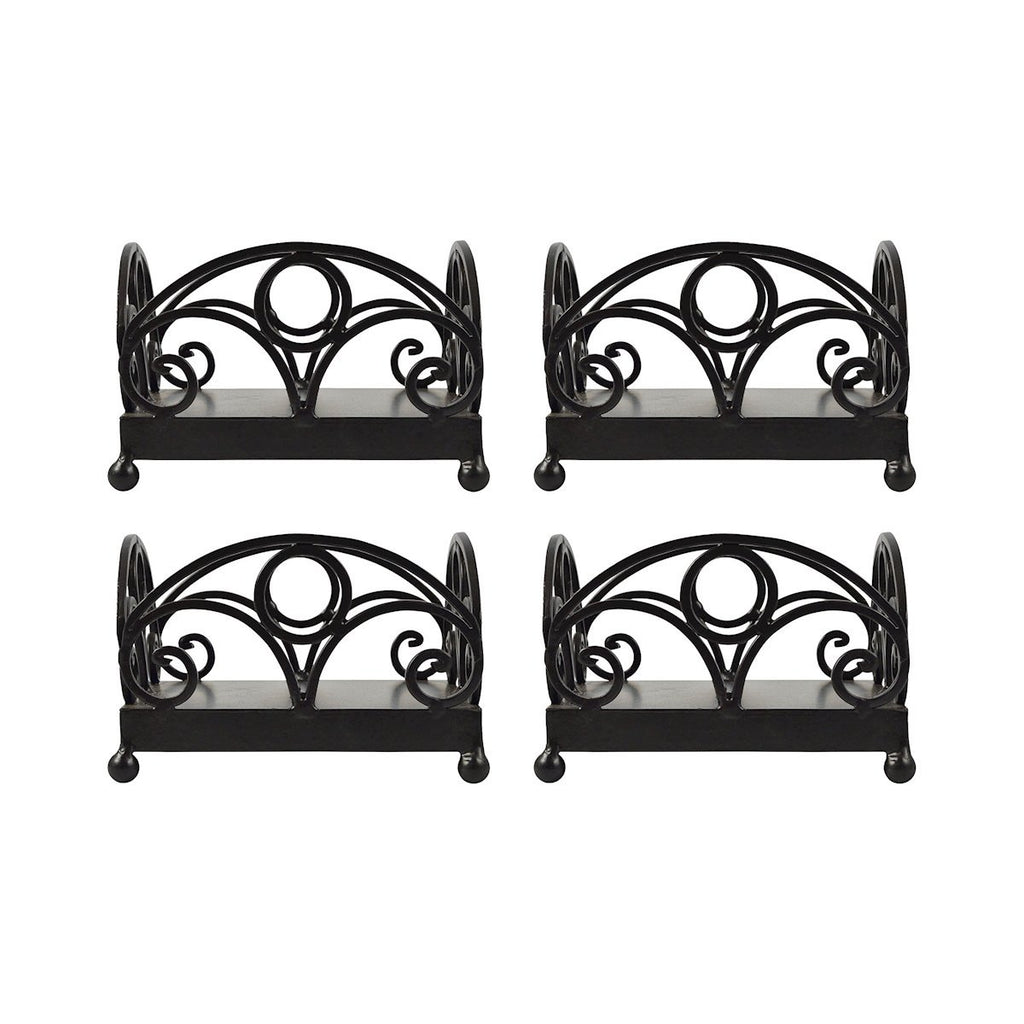 Willow Set of 4 Napkin Holders Accessories Pomeroy 